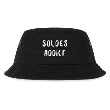 Soldes Addict Humour Shopping et Mode - Bob Enfant - noir - Devant