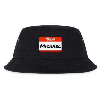 Bonjour, je m’appelle Michael Étiquette Étiquette Étiquette - Bob Enfant - noir - Devant