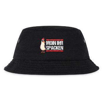 Hamburg Moin Spacken Nordsee Hamburger Möwe Lustig - Bob Enfant - noir - Devant