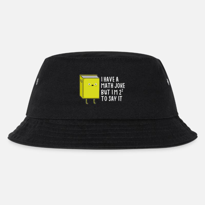 Mathe Nerd Studenten Uni Professor Mathematik - Kinder Bucket Hat - Schwarz