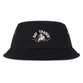 Stock Exchange Crypto Stock Market Trader Investor - Kids’ Bucket Hat - black - Front