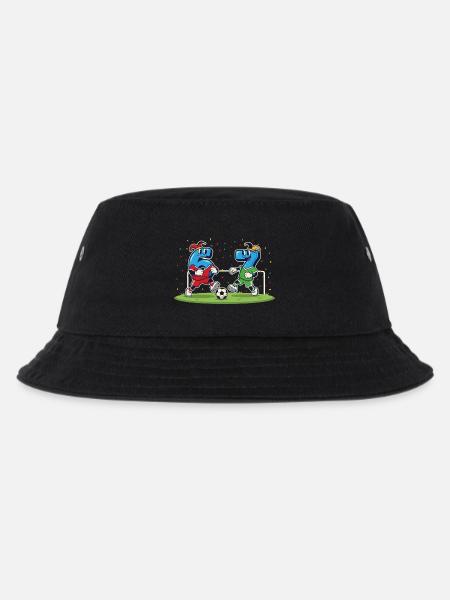 67 Six Seven Carnival Costume Fußball Italien Meme - Kinder Bucket Hat - Schwarz