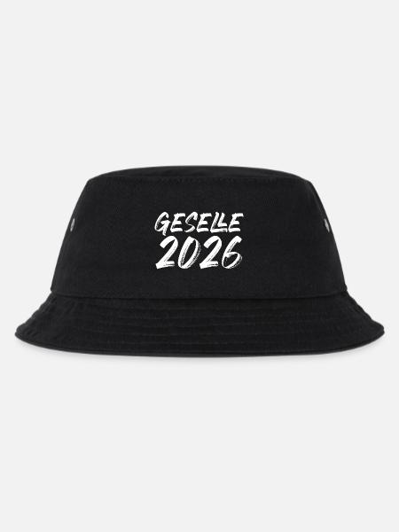 Geselle 2026 - Kinder Bucket Hat - Schwarz