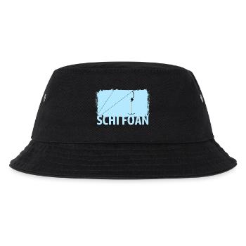 Ankerlift | Schi Foan, Ski, Wintersport, Skiurlaub - Kinder Bucket Hat - Schwarz - Vorne