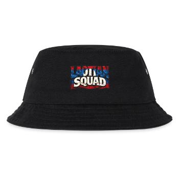 Laos Laotische Wurzel Laotian Squad - Kinder Bucket Hat - Schwarz - Vorne