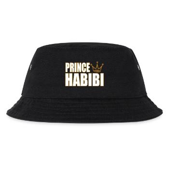 Prince Habibi – Royal Arabic Love Statement Design - Kids’ Bucket Hat - black - Front