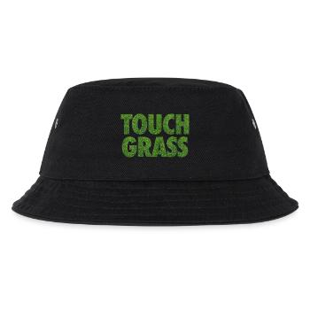Slogan Internet du mème Touch Grass - Bob Enfant - noir - Devant