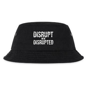 Unternehmer, Geschäftsmann, Geschäftsfrau, disrupt - Kinder Bucket Hat - Schwarz - Vorne