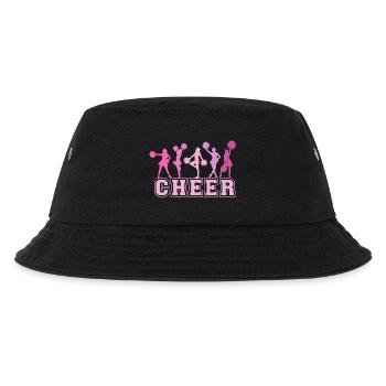 Cheer Squad Cheerleader Sport Mädchen - Kinder Bucket Hat - Schwarz - Vorne