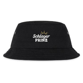 Schlager Prinz Schlagerparty - Kinder Bucket Hat - Schwarz - Vorne