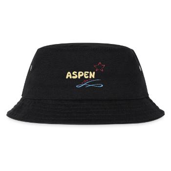 Geschenk für Aspen - Kinder Bucket Hat - Schwarz - Vorne