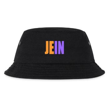 JEIN - Kinder Bucket Hat - Schwarz - Vorne