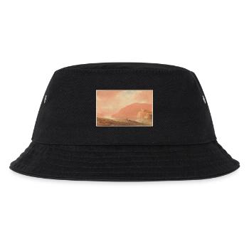 Castle on a river - Kids’ Bucket Hat - black - Front