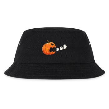 Motif de citrouille de fantômes d’Halloween dans le Retro Gaming - Bob Enfant - noir - Devant
