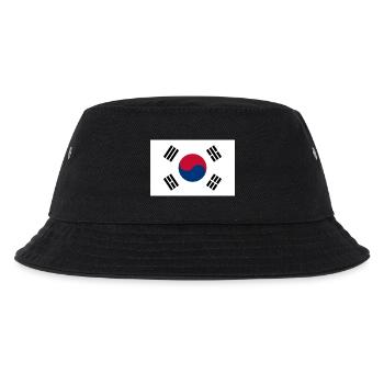 Flag South Korea - Drapeau Corée du Sud - Bob Enfant - noir - Devant