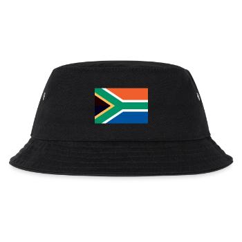 South Africa - Kinder Bucket Hat - Schwarz - Vorne