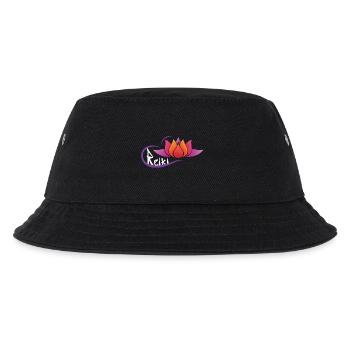 Lotusblume reiki - Kinder Bucket Hat - Schwarz - Vorne