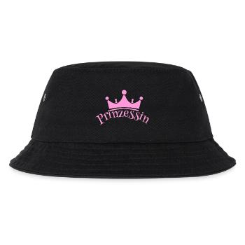 Prinzessin - Kinder Bucket Hat - Schwarz - Vorne
