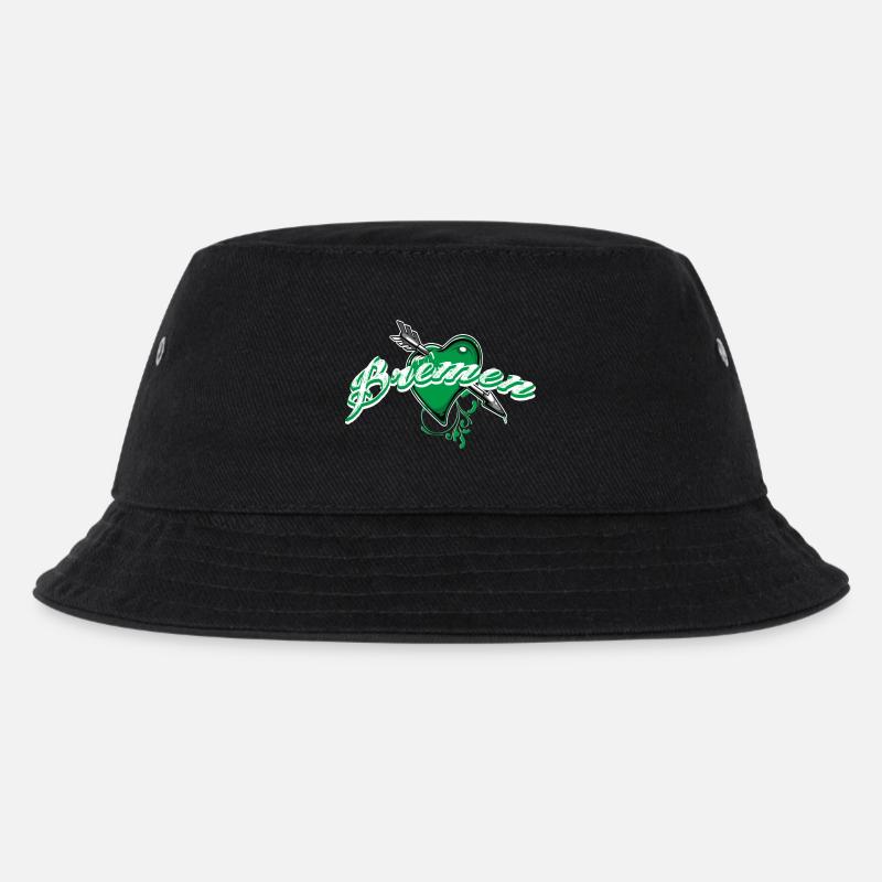 Bremen - Kinder Bucket Hat - Schwarz