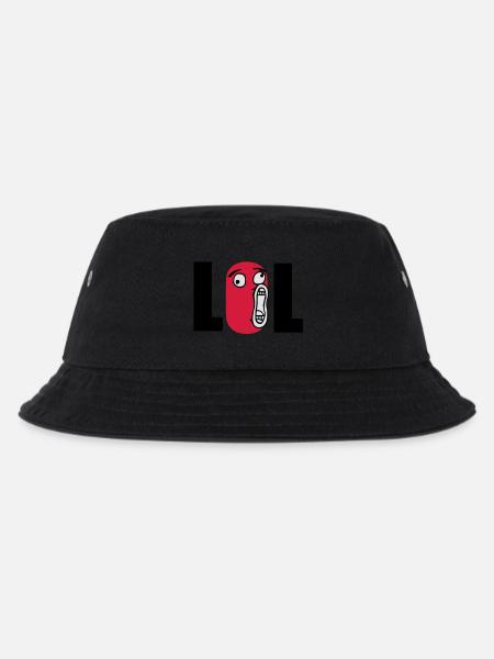 lol - Kids’ Bucket Hat - black