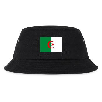 Drapeau de l'Algérie - Bob Enfant - noir - Devant