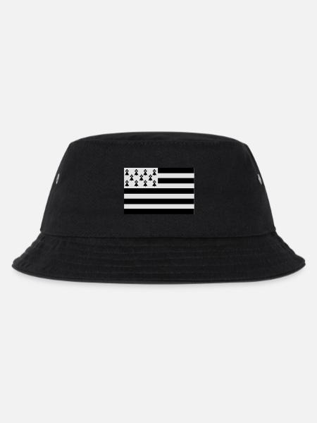 Drapeau Bretagne original - Bob Enfant - noir