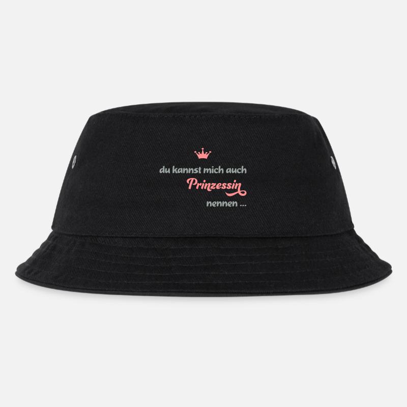lustig - Kinder Bucket Hat - Schwarz