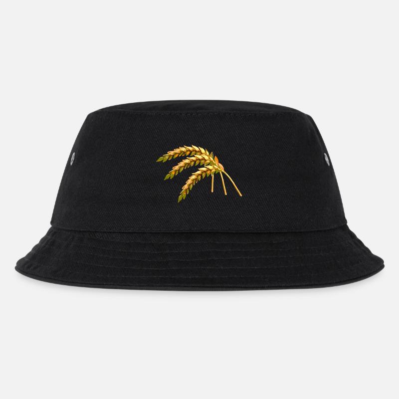 aehren landwirtschaft getreide - Kinder Bucket Hat - Schwarz