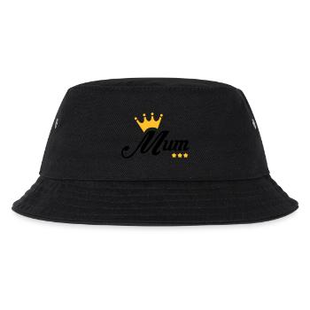 Muttertag / Mama / Mutter / Mutti / Mother's day - Kinder Bucket Hat - Schwarz - Vorne