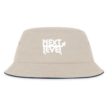 next level w - Bob Enfant - blanc cassé/bleu marine - Devant