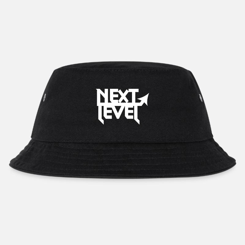 next level w - Kids’ Bucket Hat - black