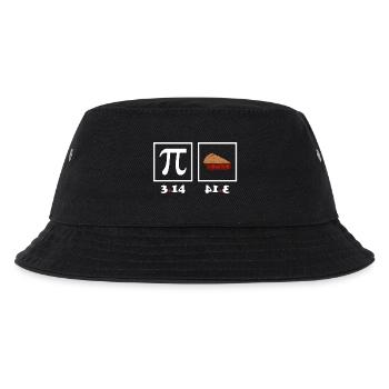 Pi Day Pie - Kids’ Bucket Hat - black - Front