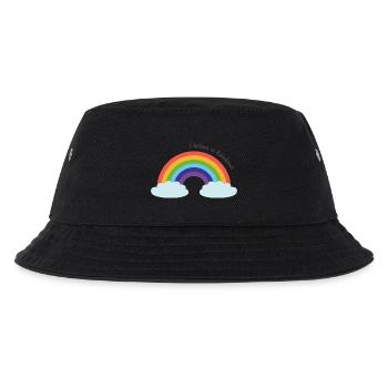 Dire arc-en-ciel, je crois aux arcs-en-ciel - Bob Enfant - noir - Devant