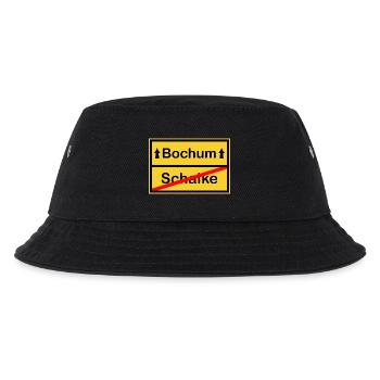 Bochum Aufstieg - Kinder Bucket Hat - Schwarz - Vorne