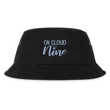 On Cloud Nine - Lustiges Junggesellinnenabschiedsgeschenk - Kinder Bucket Hat - Schwarz - Vorne