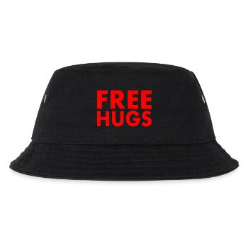 Free hugs - Kids’ Bucket Hat - black - Front