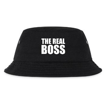 The real boss - Kids’ Bucket Hat - black - Front