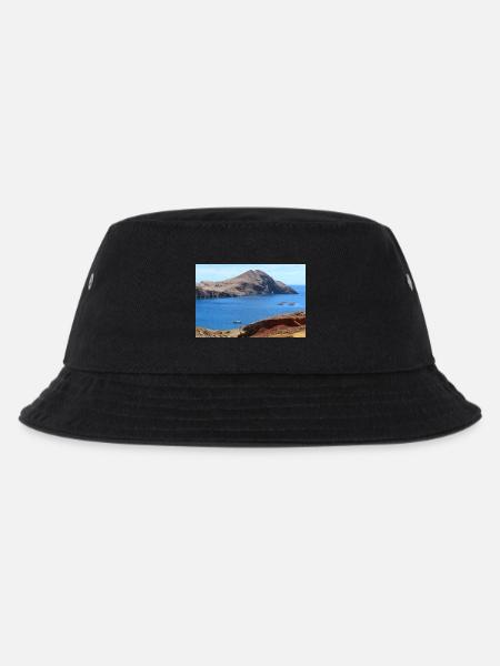 Madeira Portugal Poster - Kinder Bucket Hat - Schwarz