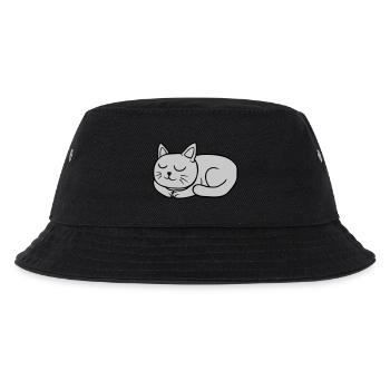 Dormir cher chat couché - Bob Enfant - noir - Devant