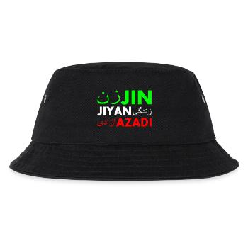 Jin jiyan azadi زن زندگی آزادی - Kids’ Bucket Hat - black - Front
