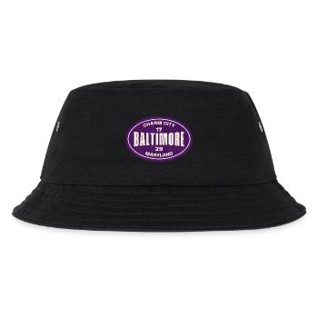 Insigne vintage de la ville du charme de Baltimore - Bob Enfant - noir - Devant
