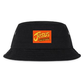 Jesus vögert - Kinder Bucket Hat - Schwarz - Vorne