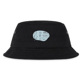 Humorvolle Psychologie Illustration - Kinder Bucket Hat - Schwarz - Vorne
