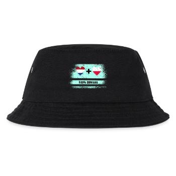 Pologne et Pays-Bas Drapeau 100% Genius - Bob Enfant - noir - Devant