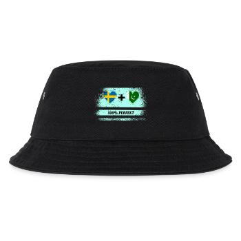 Pakistan and Sweden 100% Perfect / Gift - Kids’ Bucket Hat - black - Front