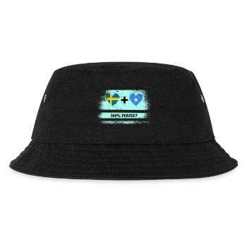 Somalia and Sweden 100% perfect / gift - Kids’ Bucket Hat - black - Front