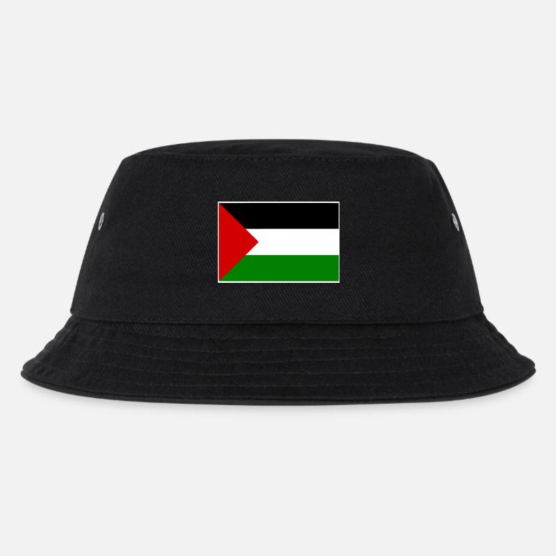 Free palestine - Kinder Bucket Hat - Schwarz