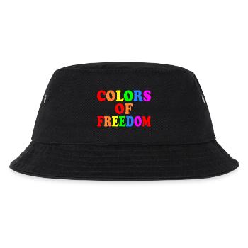 Colors of freedom - Kids’ Bucket Hat - black - Front