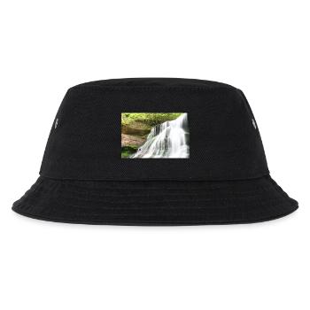 Waterfall Waldzauber / Hörschbach - Kids’ Bucket Hat - black - Front