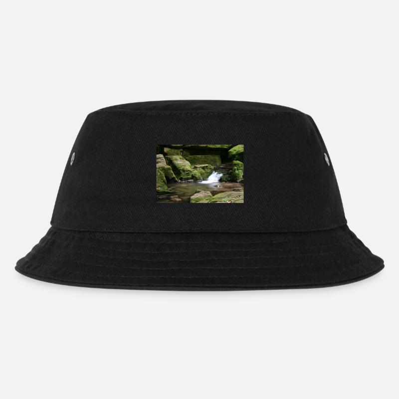 MONBACH IM NORDSCHWARZWALD - Kinder Bucket Hat - Schwarz